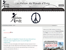 Tablet Screenshot of maisondumonde.org